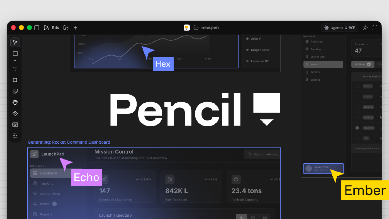 Pencil: a design canvas that lives in your repo