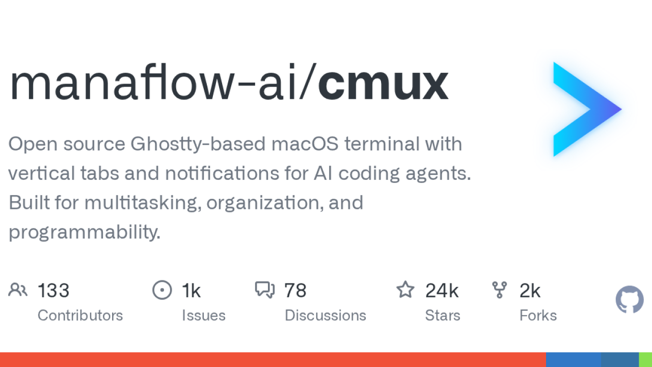 cmux is my daily driver for running coding agents