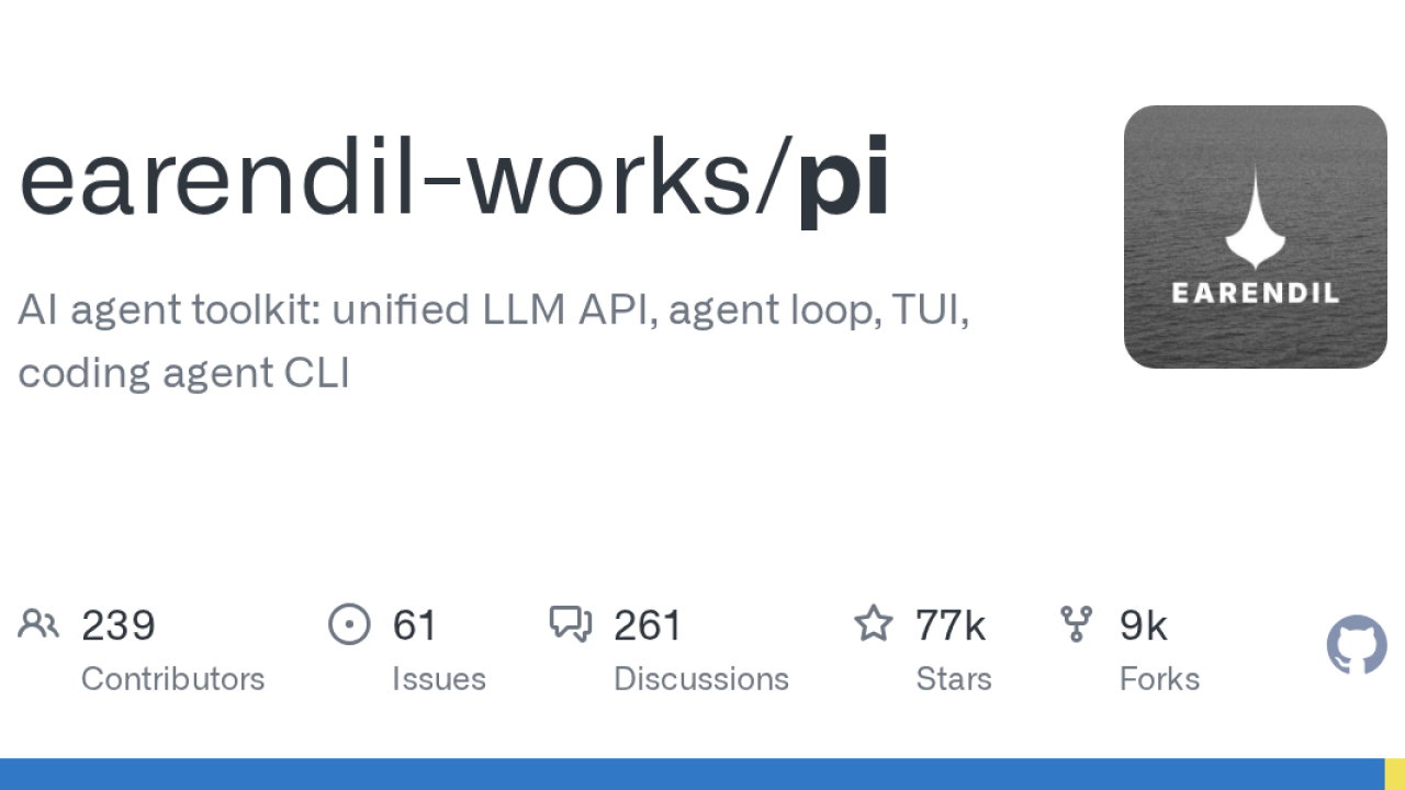 Pi: the coding agent that fits in your head