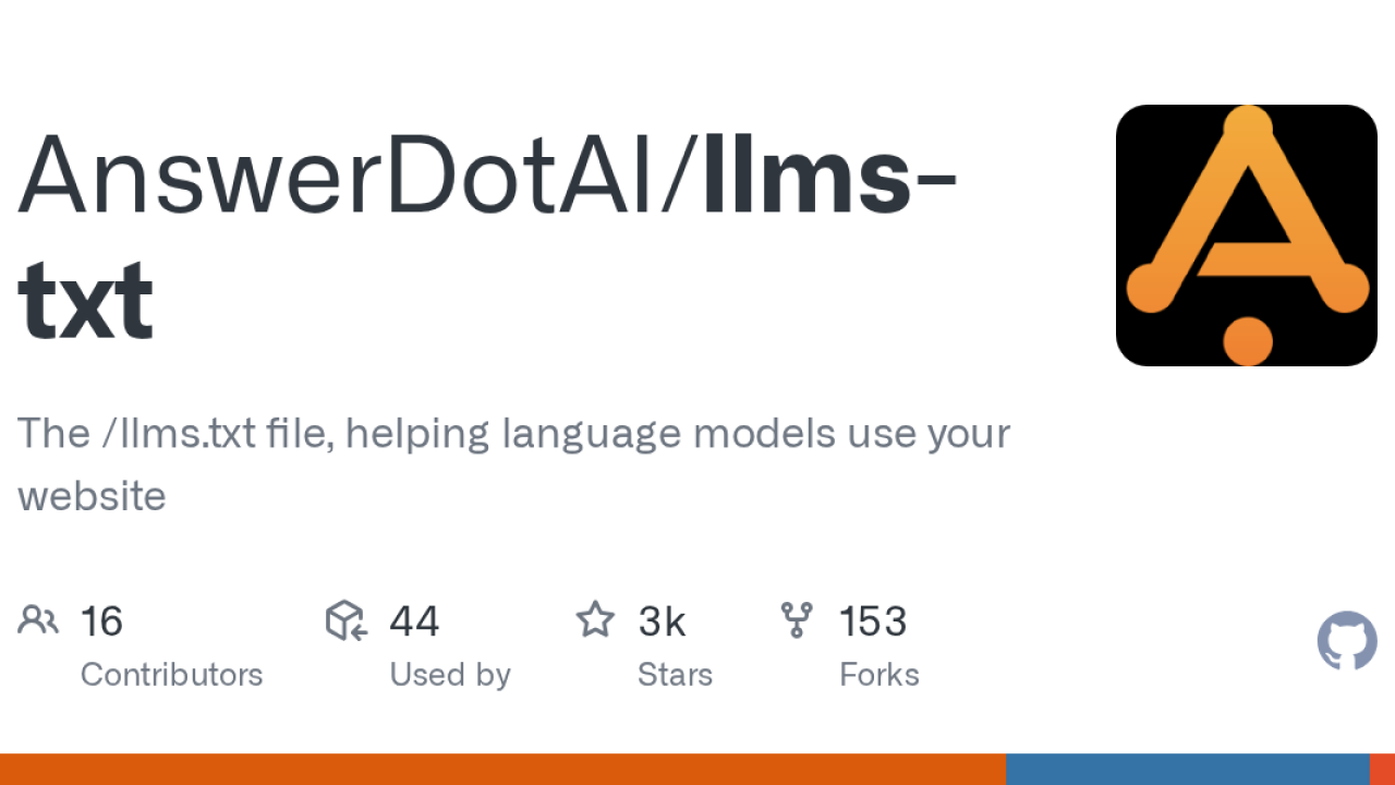 I added llms.txt so you don't have to